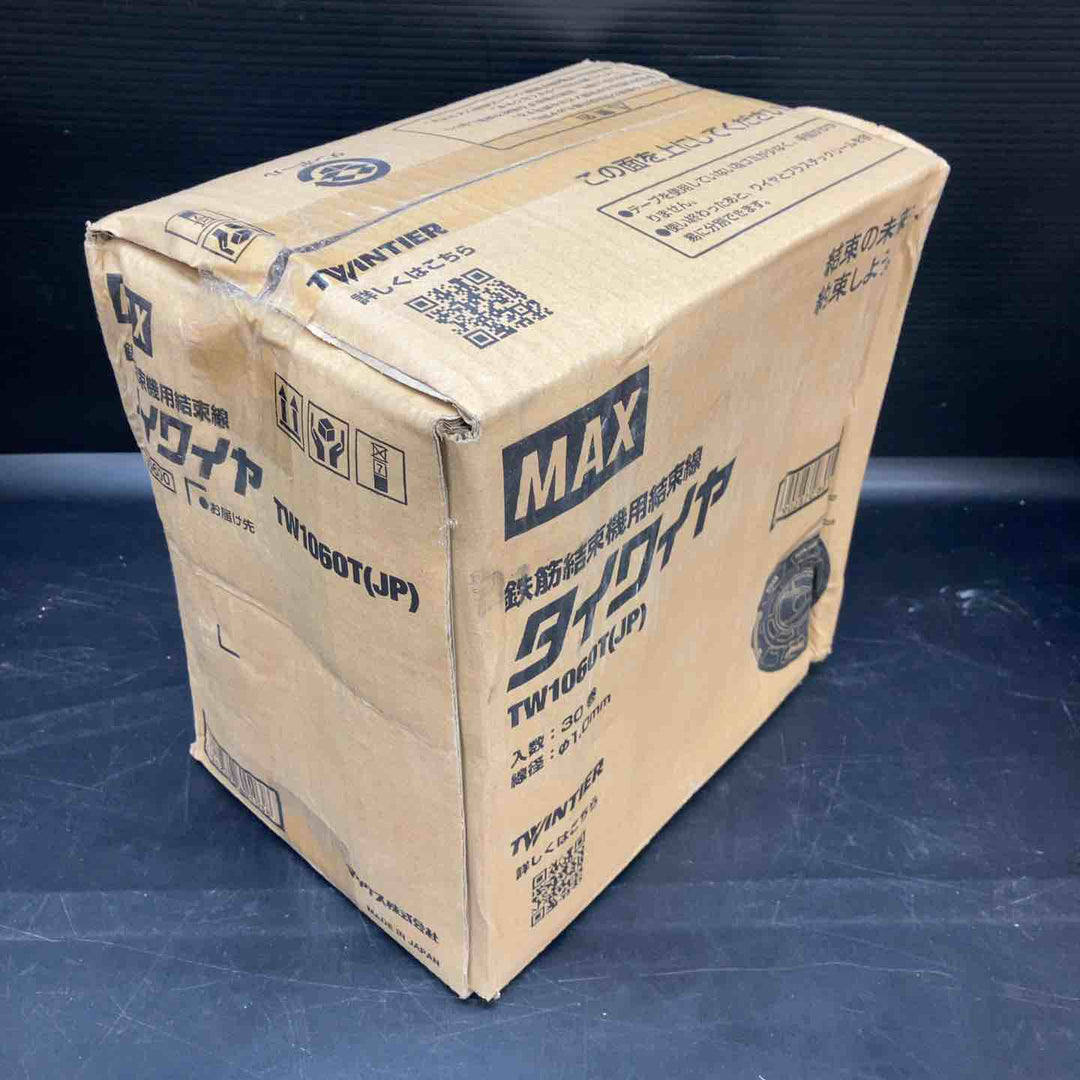 【未使用品】マックス(MAX) タイワイヤ 鉄筋結束機用結束線 TW1060T(JP) 30巻 ツインタイア【川越店】