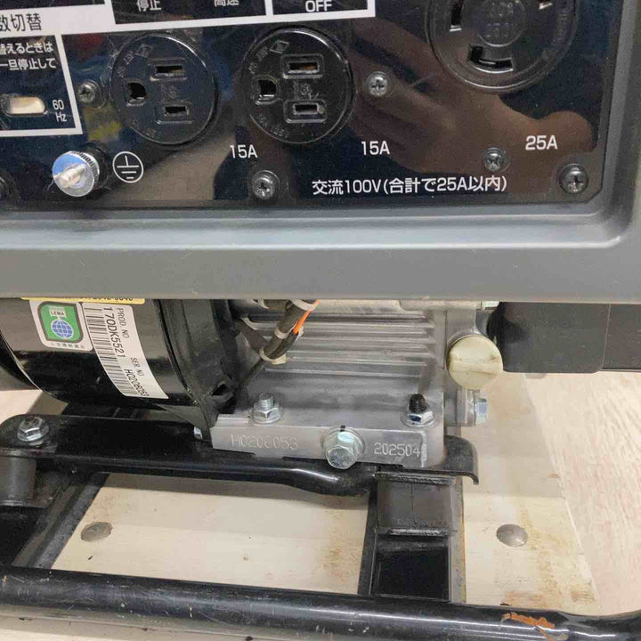 【店頭受取り限定】◇新ダイワ(Shindaiwa) インバーターエンジン発電機 IEG2501【川越店】