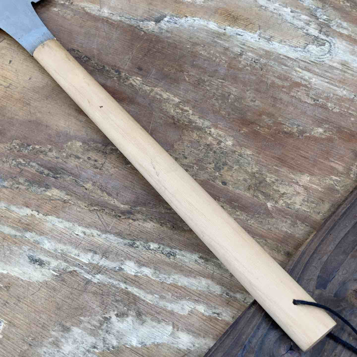 【中古品】　「宮野鉄次郎」銘有 両刃鋸 刃長約300mm 和工具 大工道具【柏店】