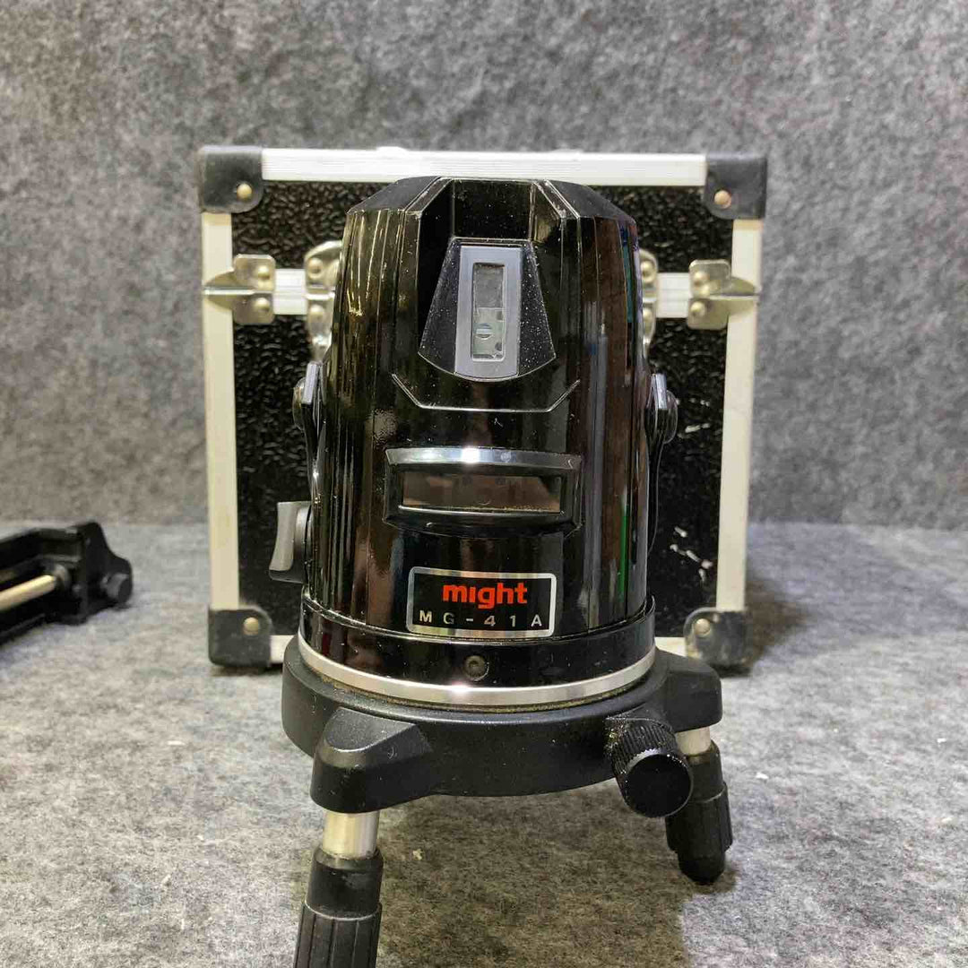 マイト工業 レーザー墨出し器 MG-41A 矩十字・横【桶川店】