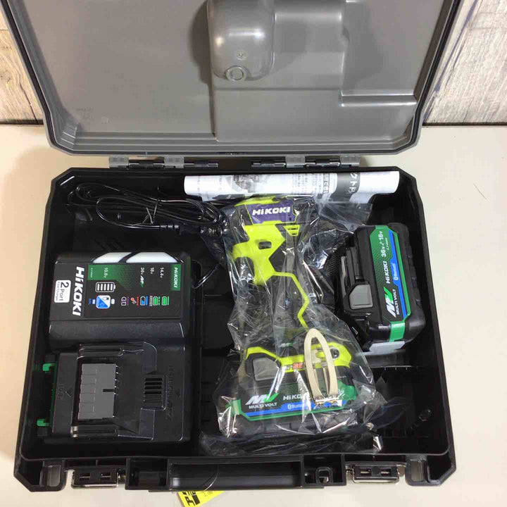 ★ハイコーキ(HIKOKI ※旧:日立工機) コードレスインパクトドライバ スパイダーイエロー WH36DD(2XHYSZ)【戸田店】