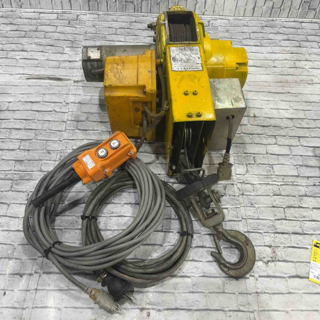 ◇トーヨーコーケン(TKK) 電動ウインチ(ワイヤー) ベビーホイスト BH