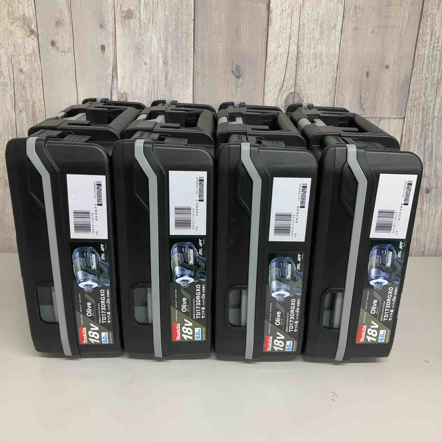 ▽マキタ makita コードレス インパクトドライバー TD173DRGXO 4台