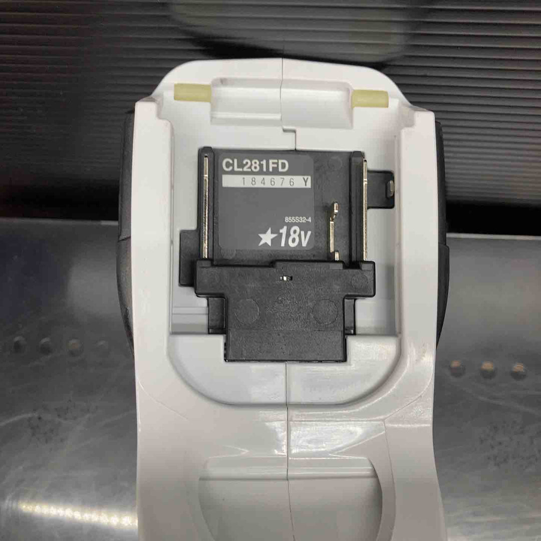 マキタ(makita) コードレスクリーナー CL281FDZW ショートサイクロンアタッチメント付【川越店】