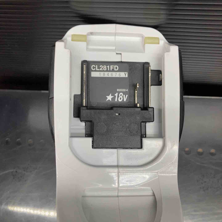 マキタ(makita) コードレスクリーナー CL281FDZW ショートサイクロンアタッチメント付【川越店】