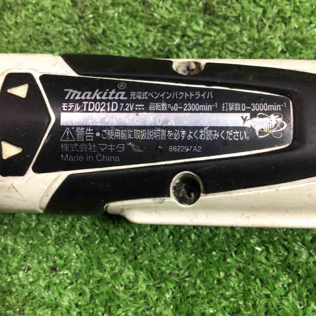 ◇マキタ(makita) コードレスペンインパクトドライバー TD021DZW【川口店】