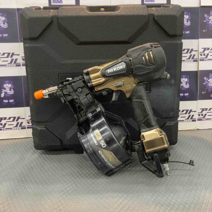 【中古品】ハイコーキ(HIKOKI ※旧:日立工機) 高圧エア釘打ち機 NV50HR2(S)【所沢店】