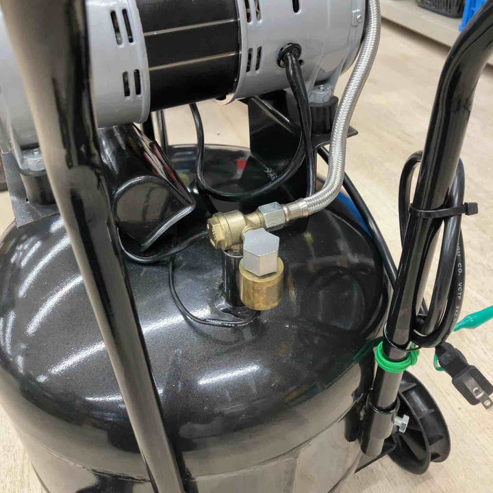 【店頭受取り限定】DUTY JAPAN エアーコンプレッサー ZWB-0.075/7 オイルレス 40L 100V 常圧【川越店】