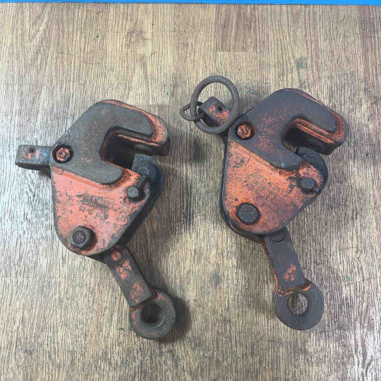イーグルクランプ/EAGLE CLAMP 横吊りクランプ G 1T 0-25 2個【岩槻店