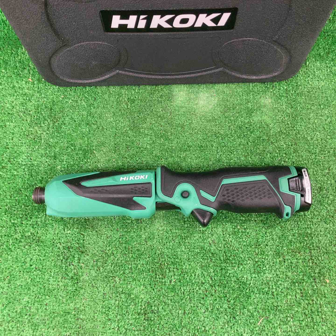 ハイコーキ(HIKOKI ※旧:日立工機) 7.2V コードレスペンインパクトドライバー WH7DL(2LCSK)【川崎店】