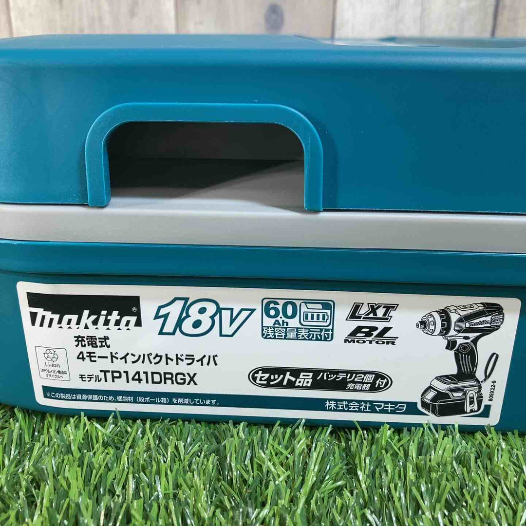 ★マキタ(makita)  18V コードレス4モードインパクトドライバー TP141DRGX 純正バッテリ付【戸田店】