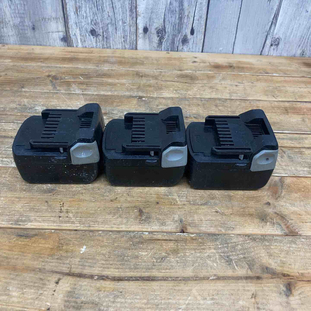 【お買い得】 【中古品】 【まとめ売り】 ハイコーキ(HIKOKI ※旧:日立工機) 14.4V3.0Ahバッテリー 3個 電動工具 コードレス 【東大和店】