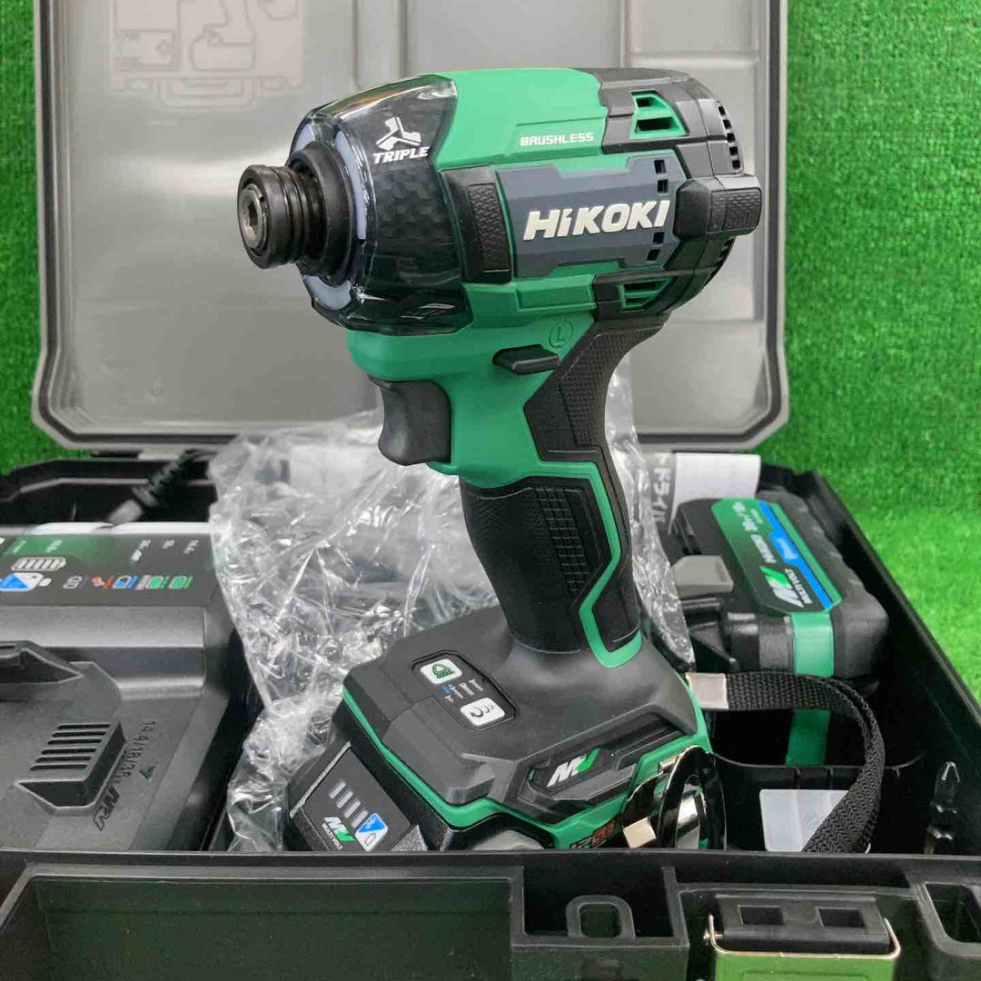 ★ハイコーキ(HIKOKI ※旧:日立工機) コードレスインパクトドライバ アグレッシブグリーン WH36DD(2XHLSZ)【川崎店】