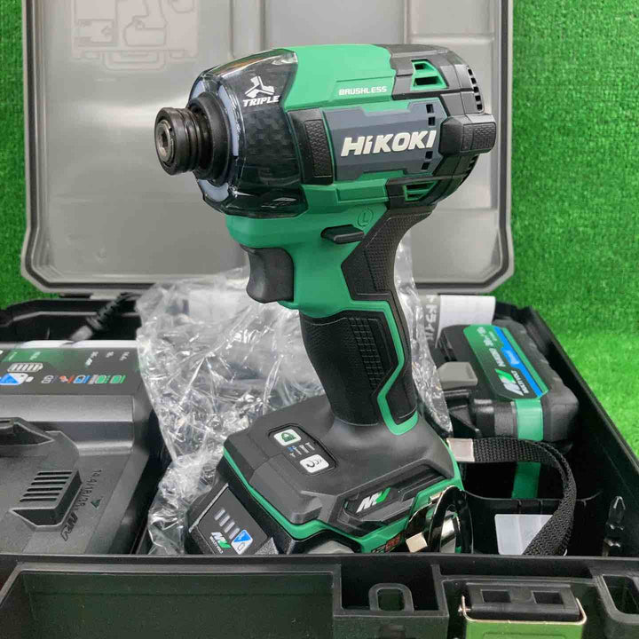 ★ハイコーキ(HIKOKI ※旧:日立工機) コードレスインパクトドライバ アグレッシブグリーン WH36DD(2XHLSZ)【川崎店】