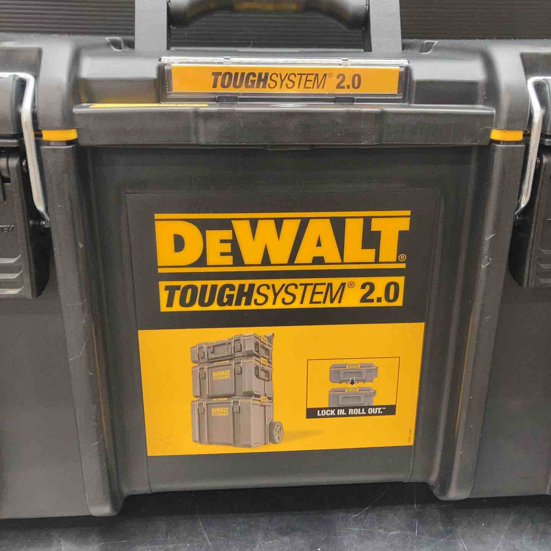 ◇デウォルト(DeWALT) タフシステム2.0 システム収納BOX Mサイズ 工具箱 収納ケース ツールボックス DS300 積み重ね収納 DWST83294-1【川越店】