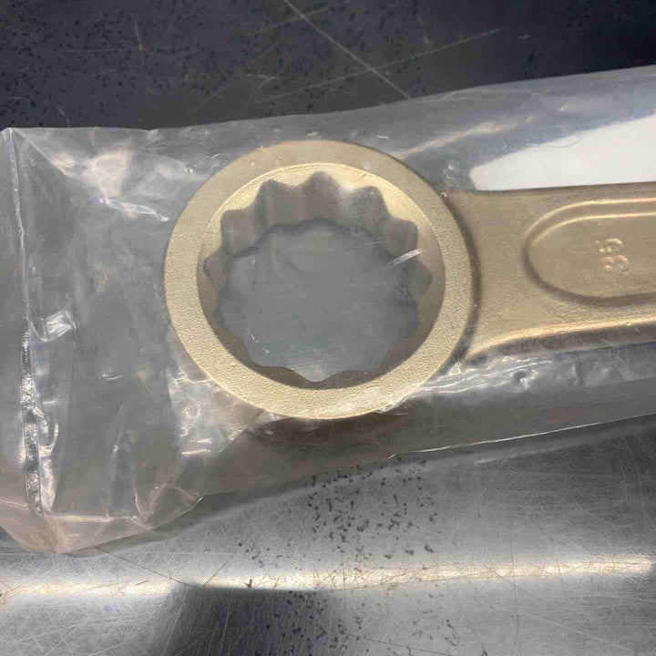 ▼BAHCO/バーコ 防爆打撃めがねレンチ 二面幅寸法35 全長205 NS104-35【川越店】