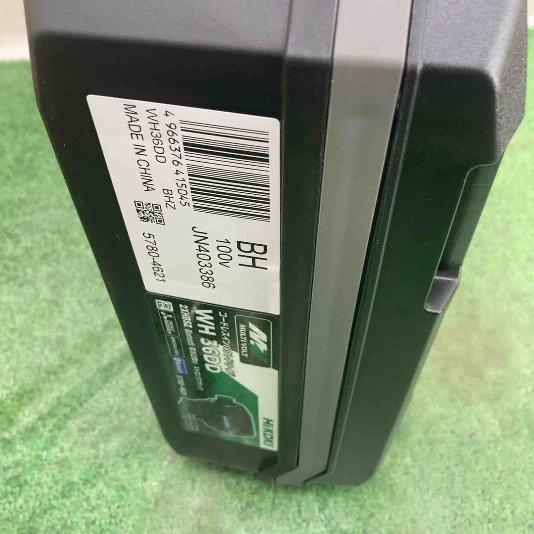 特価品！★ハイコーキ(HIKOKI ※旧:日立工機) コードレスインパクトドライバ ストロングブラック WH36DD(2XHBSZ)【町田店】