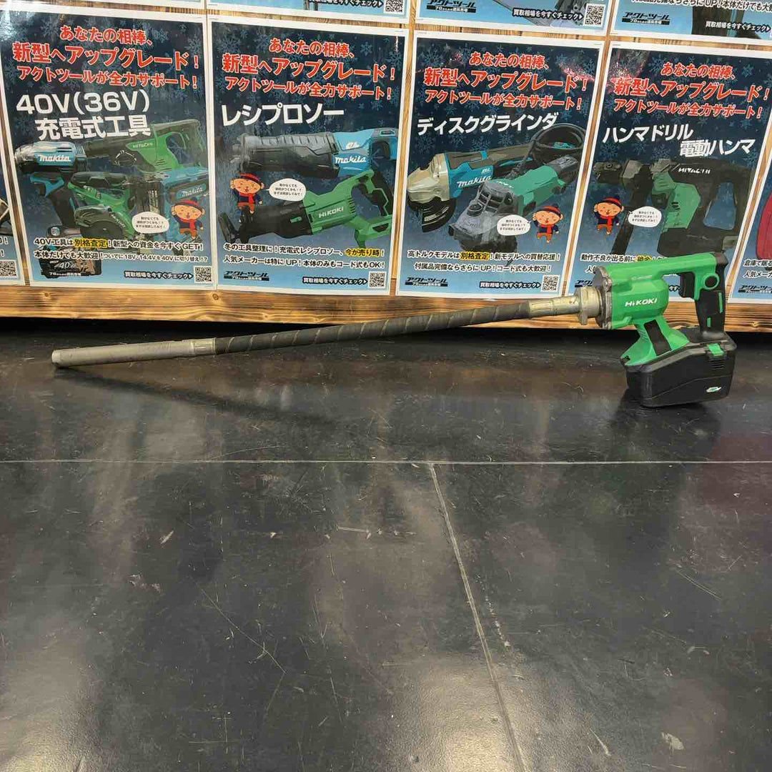 【中古品】 ハイコーキ(HIKOKI ※旧:日立工機) コンクリートバイブレーター UV3628DA(NN) 【藤沢店】