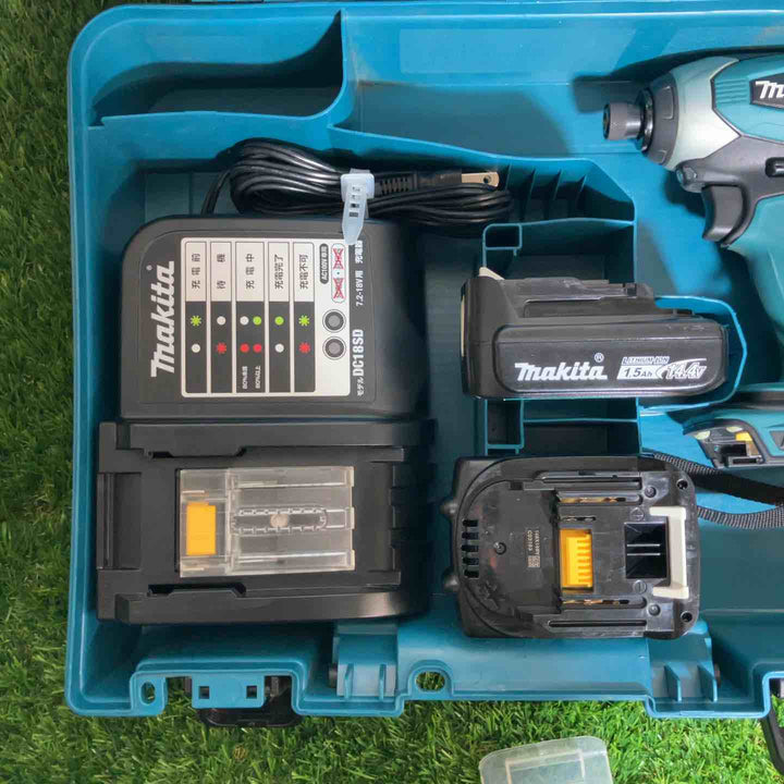 ◇マキタ(makita) 14.4V コードレスインパクトドライバー TD134DSHX14.4V1.5Ahバッテリー付属【戸田店】