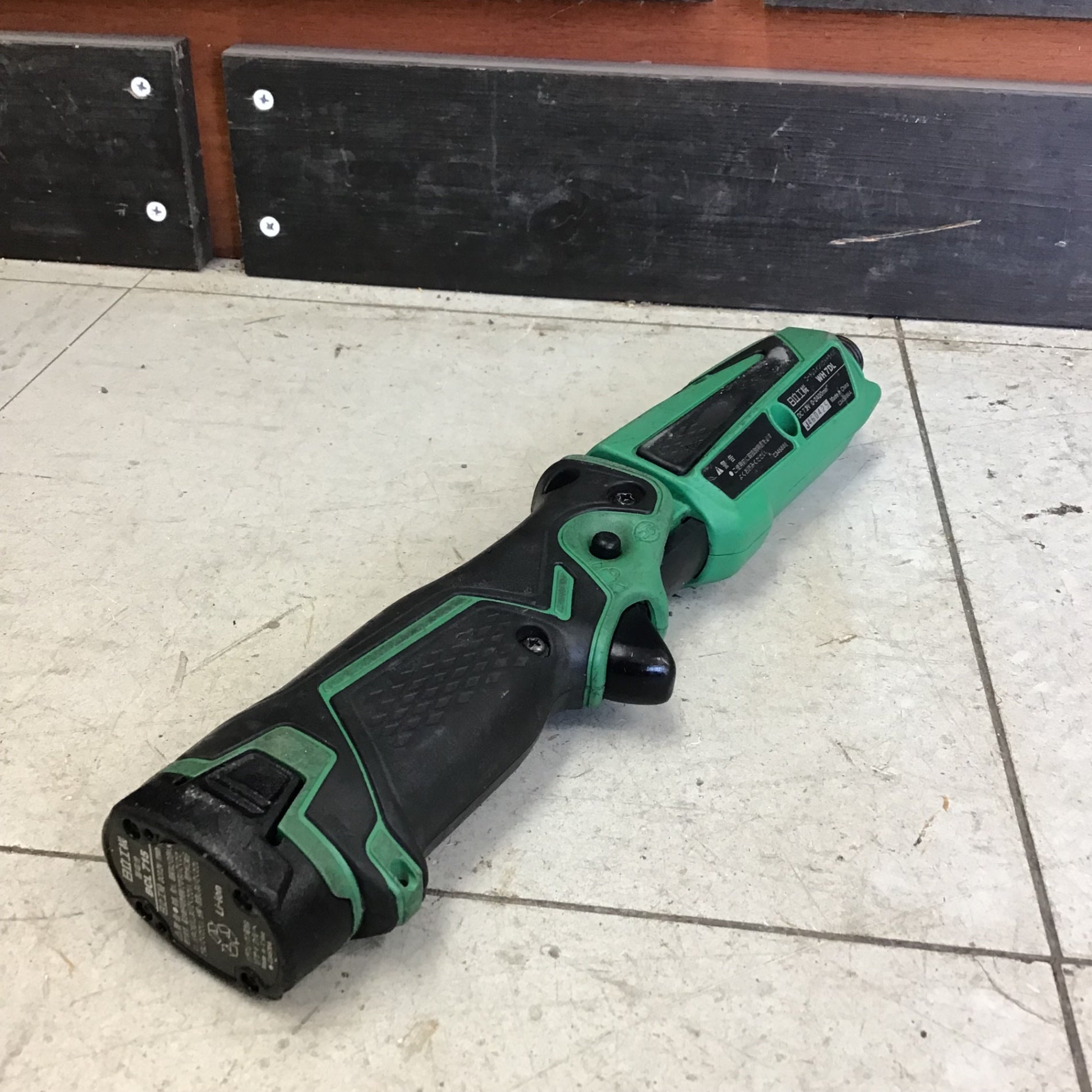 HiKOKI(旧日立工機) WH7DL コードレスインパクトドライバ【野田愛宕店】【店頭取引限定】【中古】管理番号：ITM3U4KMC6RC HiKOKI（ハイコーキ） 工機ホールディングス(日立工機) コードレス