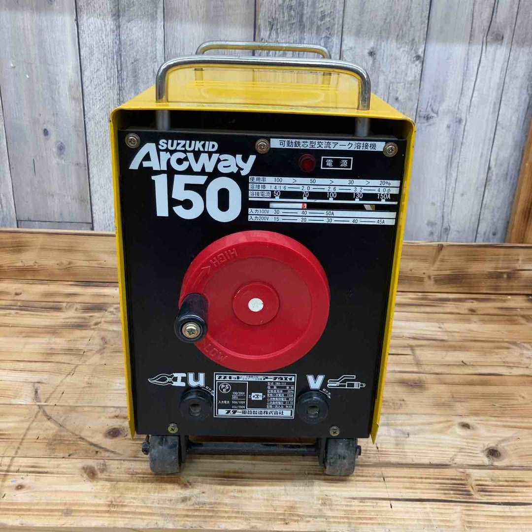【店頭受取り限定】 SUZUKID(スター電器) 電気溶接機 SWA-151 【東大和店】