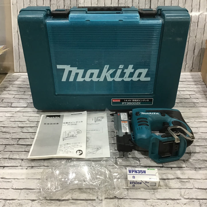 〇マキタ(makita) コードレスピンネイラ PT350DZK【川口店】