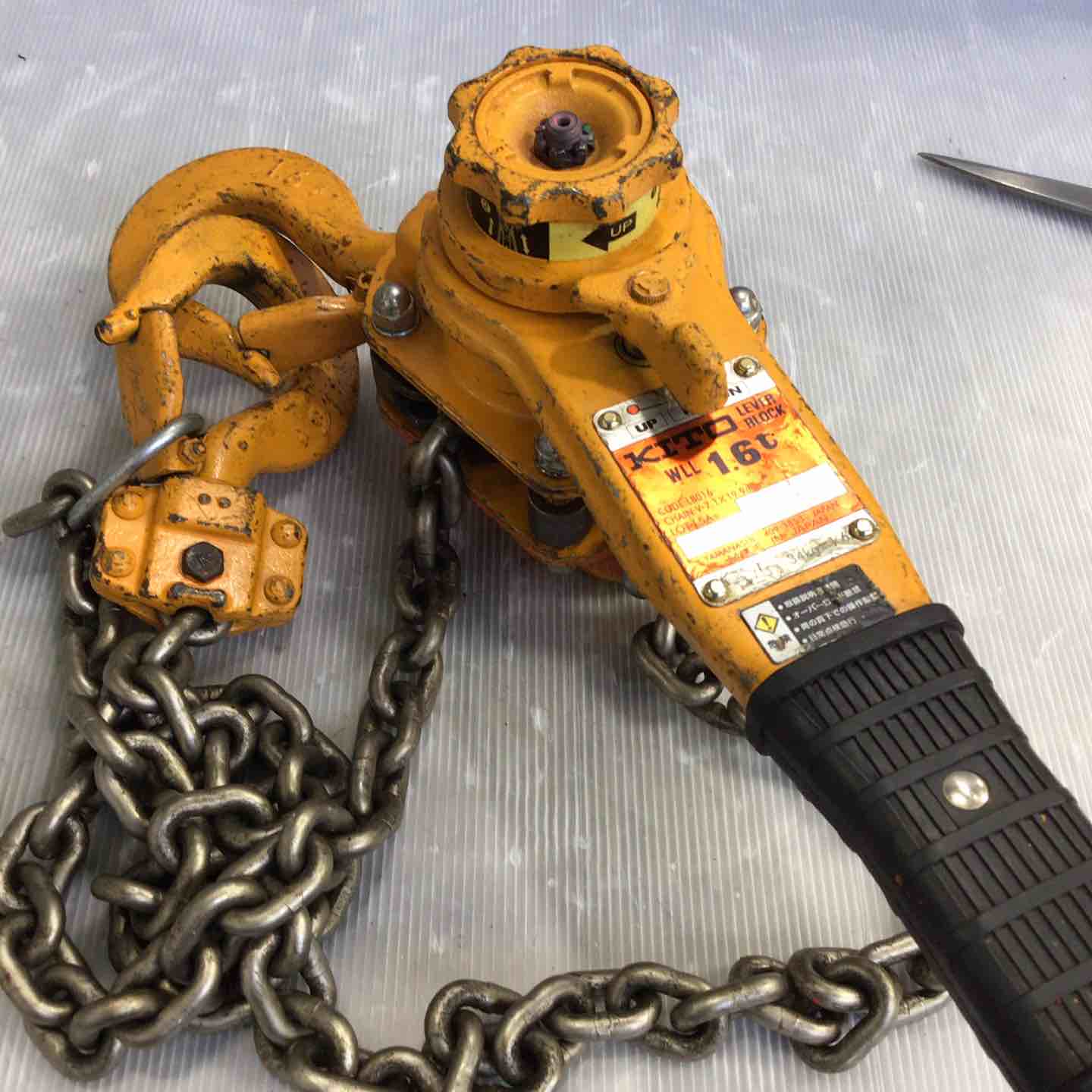 キトーレバーブロック KITO 荷締め機ガッチャ 中古 トラック