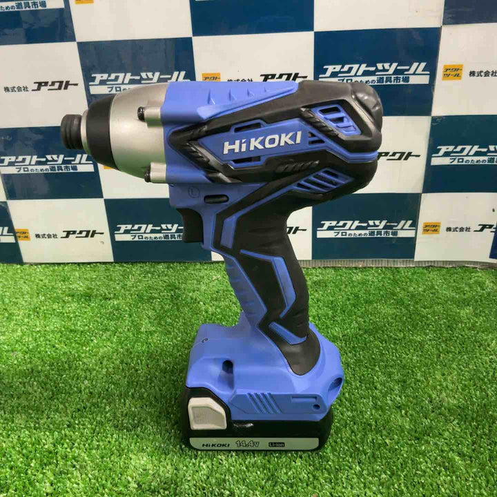 ◇ハイコーキ(HIKOKI ※旧:日立工機) コードレスインパクトドライバ FWH14DGL(2LEGK)【草加店】