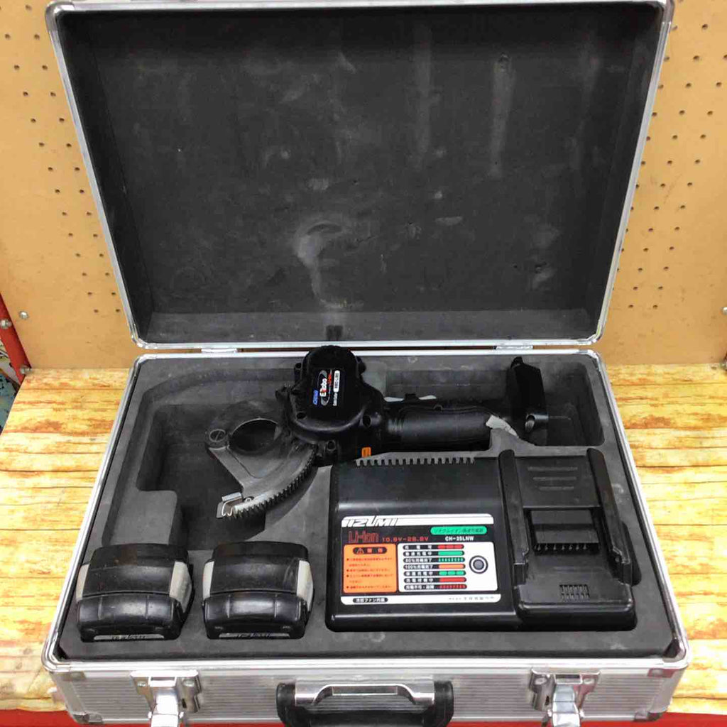 【中古】泉　ケーブルカッタ　REC-Li50　充電器・バッテリ2個・説明書付き【ハンズクラフト熊本けやき通り店】 ◇泉精器(IZUMI) コードレスケーブルカッター REC-Li50【川崎店