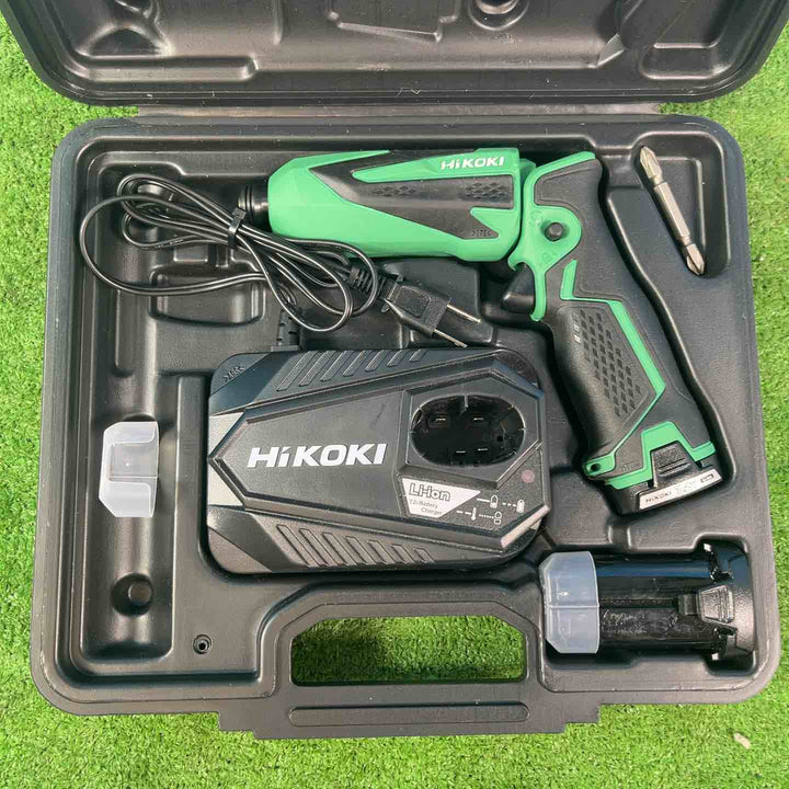 【美品】◇ハイコーキ(HIKOKI ※旧:日立工機) 7.2V コードレスペンインパクトドライバー WH7DL(2LCSK)【岩槻店】