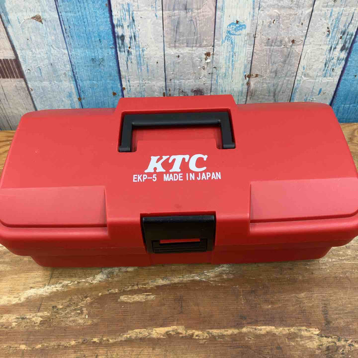 【美品】▲KTC(京都機械工具) ツールボックス ツールセット 工具箱 EKP-5  手工具多数 【柏店】