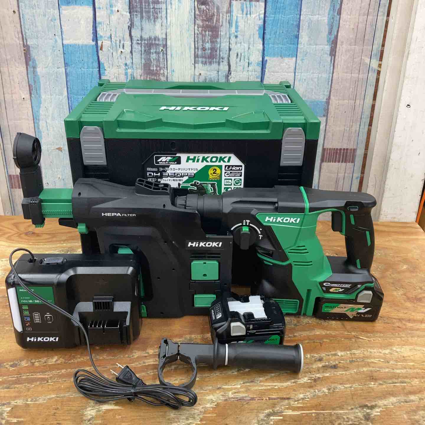 ★ハイコーキ(HIKOKI ※旧:日立工機) コードレスハンマドリル DH36DPB(2XP)【柏店】 ☆ハイコーキ(HIKOKI ※旧:日立工機) コードレスハンマドリル DH36DPB