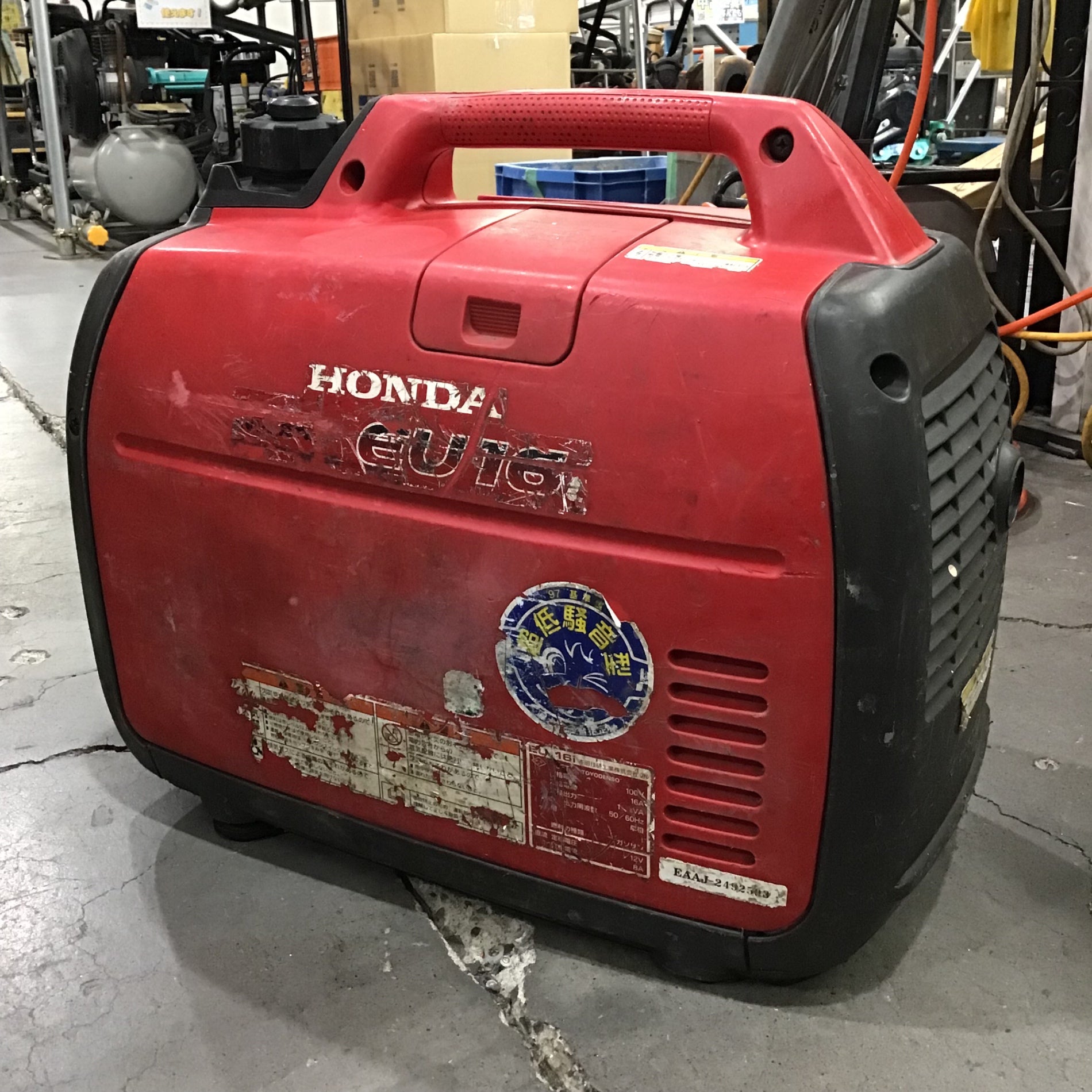 店頭受取り限定】☆ホンダ(HONDA) インバーター発電機 EU16i【川口店