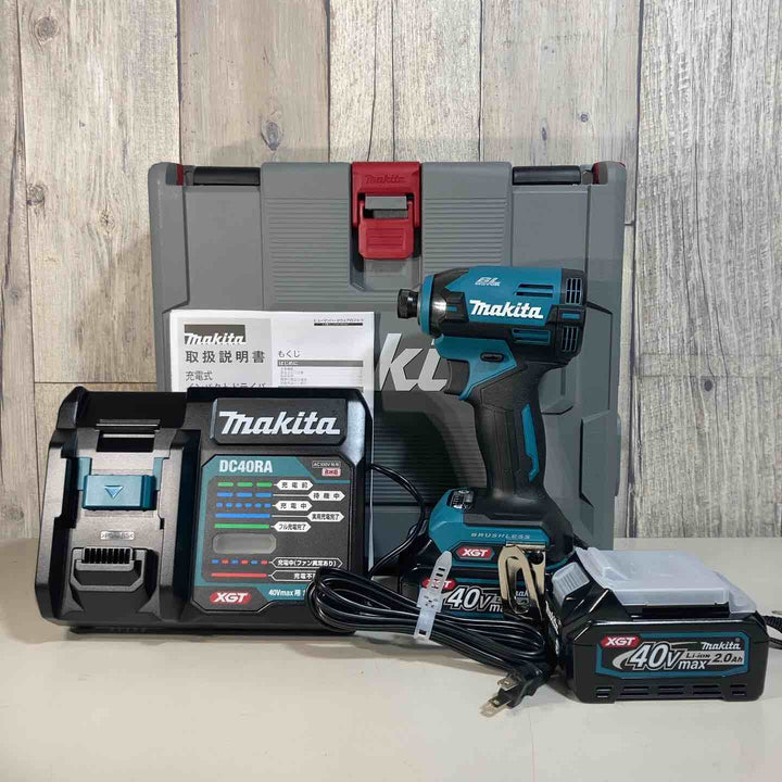 ★マキタ(makita) コードレスインパクトドライバ TD003GRAX  バッテリー2個付属 純正品【戸田店】
