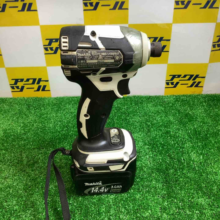 ★マキタ(makita) コードレスインパクトドライバー TD137DRFXW【越谷店】