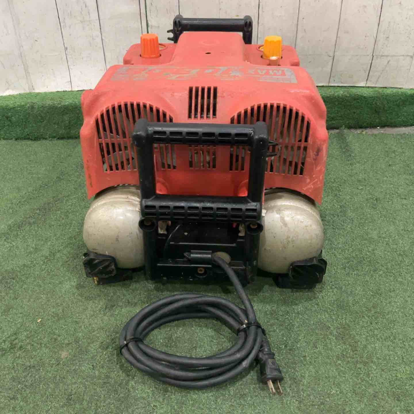 現状品】◇マックス(MAX) 高圧常圧エアコンプレッサ AK-HL1030E 保証