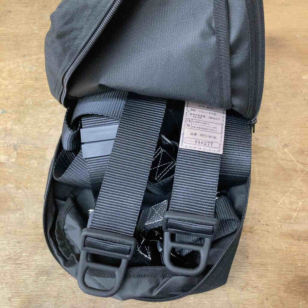【未使用品】椿モデル フルハーネスY型 HYF2-M-BL Mサイズ(160-180cm) 「墜落制止用器具の規格」適合品 【柏店】
