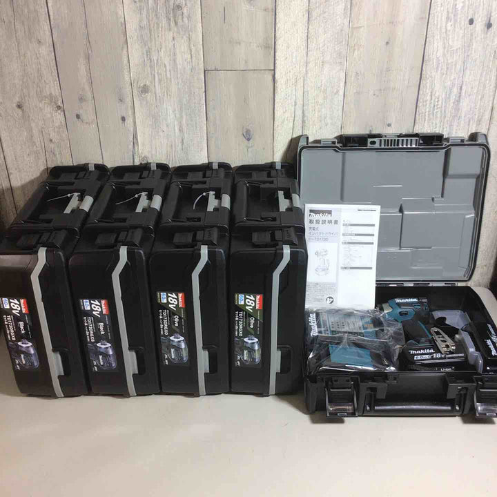 【未使用品】 マキタ makita コードレス インパクトドライバー TD173DRGX TD173DRGXB TD173DRGXO 5台 インパクト 青 ブルー 黒 ブラック オリーブ【戸田店】