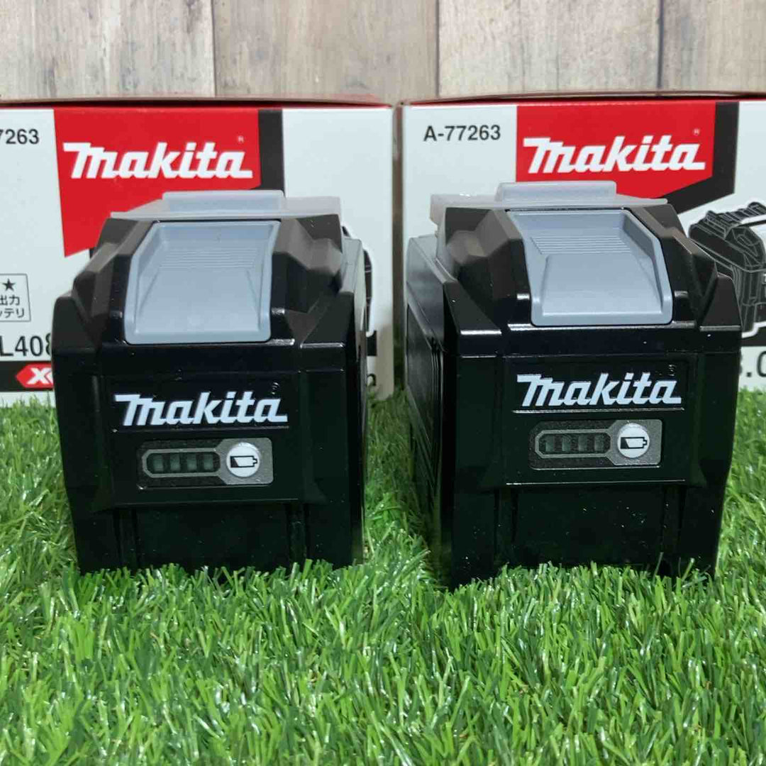 ◇マキタ(makita)リチウムイオンバッテリー 40Vmax/8.0Ah BL4080H 2個セット③【戸田店】