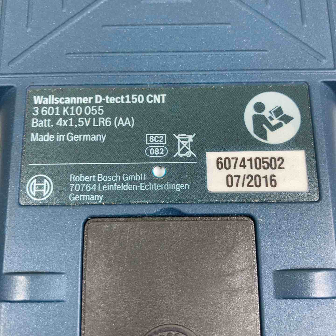 ボッシュ(BOSCH) コンクリート探知機 ウォールスキャナー  D-TECT150CNT(D-tect150CNT)【川崎店】