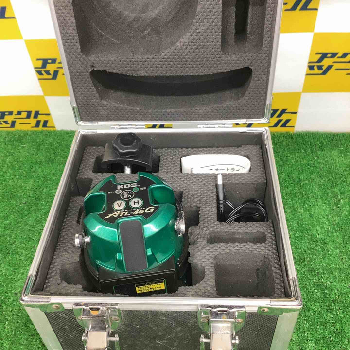 ◇ムラテックKDS グリーンレーザー墨出し器 ATL-45G 本体 ATL-45G スーパーレイ【越谷店】