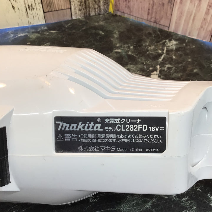 ★マキタ(makita) コードレスクリーナー CL282FDZW【八潮店】