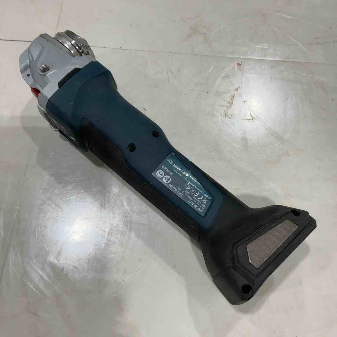 ◇ボッシュ(BOSCH) 125㎜コードレスディスクグラインダ GWX18V-10SC 18V 動作確認済み【川口店】