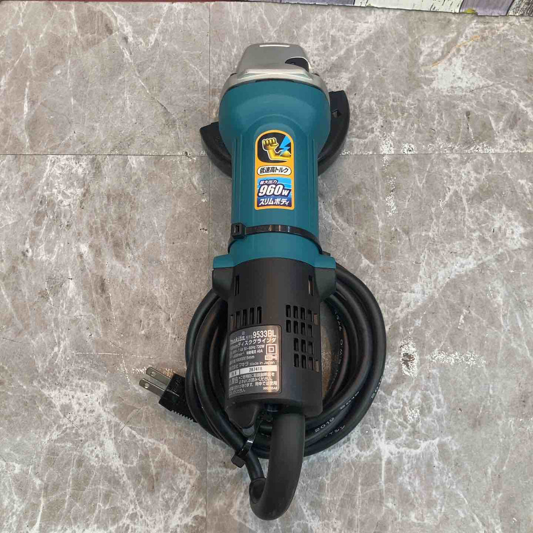 ☆マキタ(makita) 100mmディスクグラインダ 9533BL【八潮店】