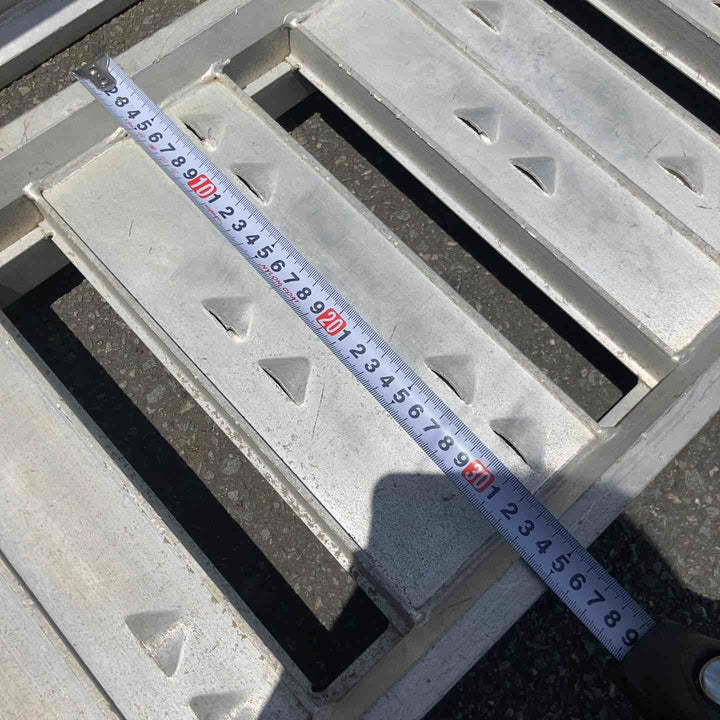 【店頭受取り限定】昭和ブリッジ アルミブリッジ 1820mm 最大荷重1.2t SBA-180-30-1.2 2本セット【八潮店】