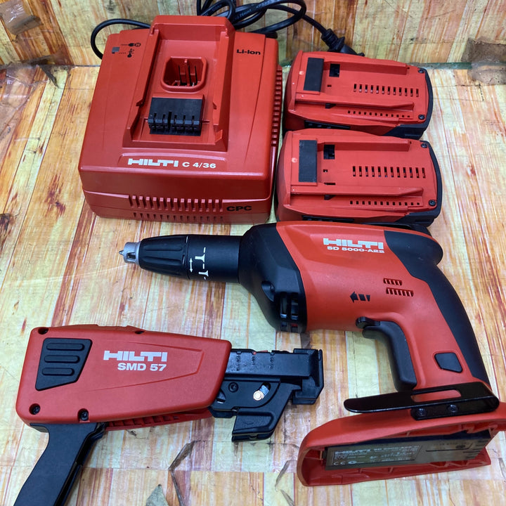 【中古】HILTI(ヒルティ) 充電式ドライウォールスクリュードライバー SD 5000-A22【草加店】