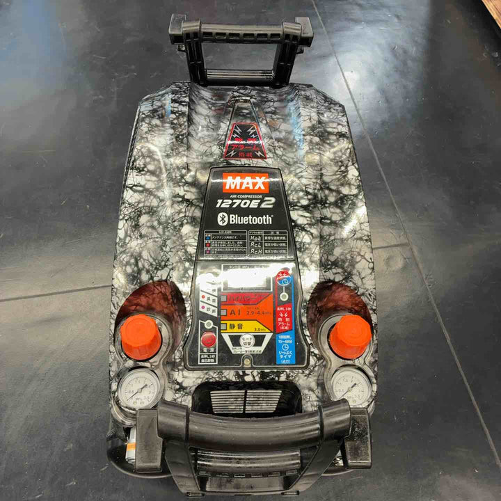 ◇マックス(MAX) 高圧専用エアコンプレッサ AK-HH1270E2 ガイアシルバー【藤沢店】