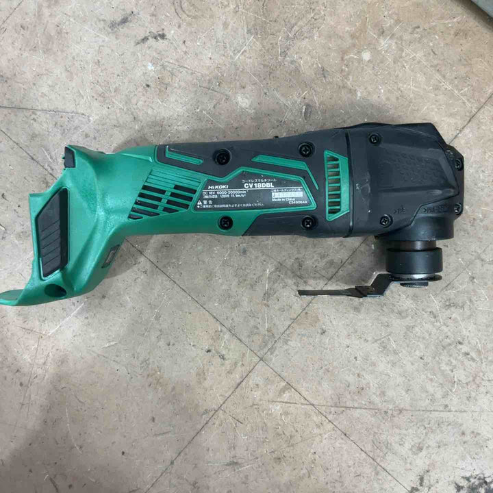★ハイコーキ(HIKOKI ※旧:日立工機) コードレスマルチツール CV18DBL(NN)【草加店】