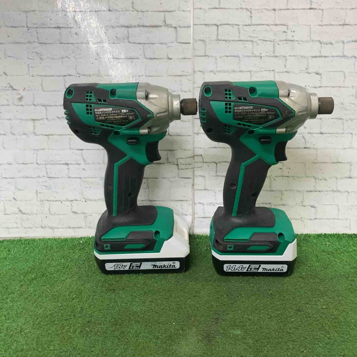 マキタ　インパクトドライバー　MTD001とMTD002 2台セット【町田店】