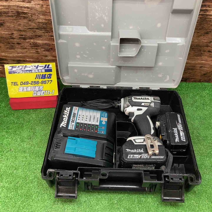 ★マキタ(makita) コードレスインパクトドライバー TD149DRFXW【川越店】